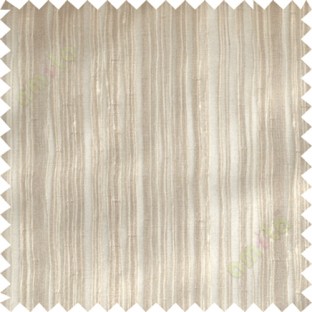 Brown horizontal thread lines poly sheer curtain designs